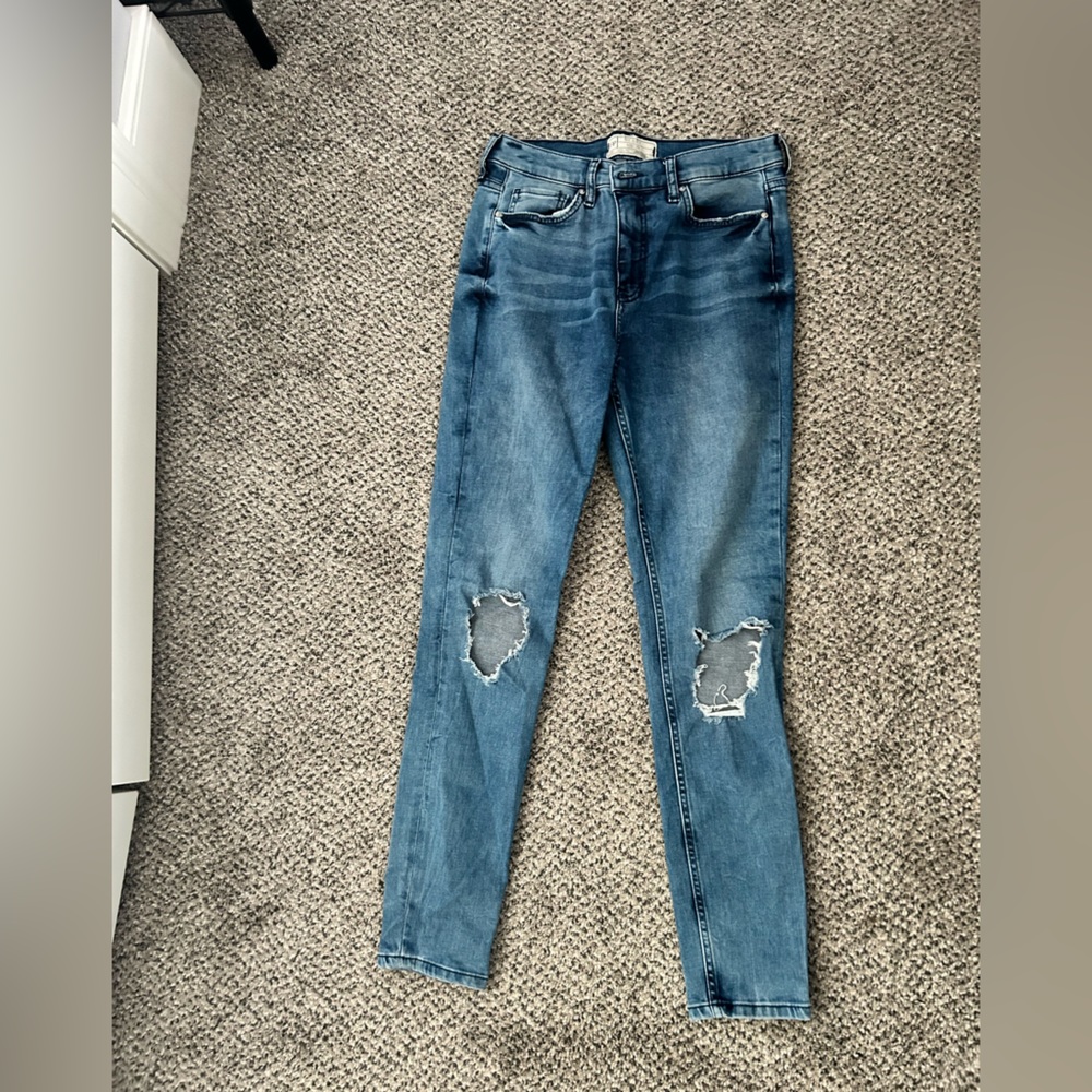 Free people blue jeans size 29